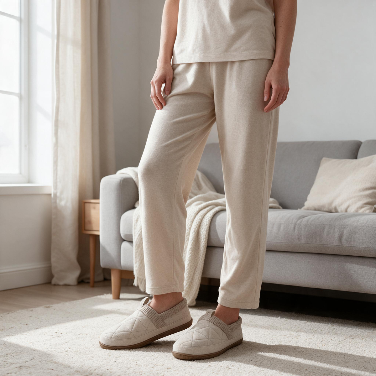 ๐งธ Slippers | Quilted Plush Comfort | Cozy Gift for Her