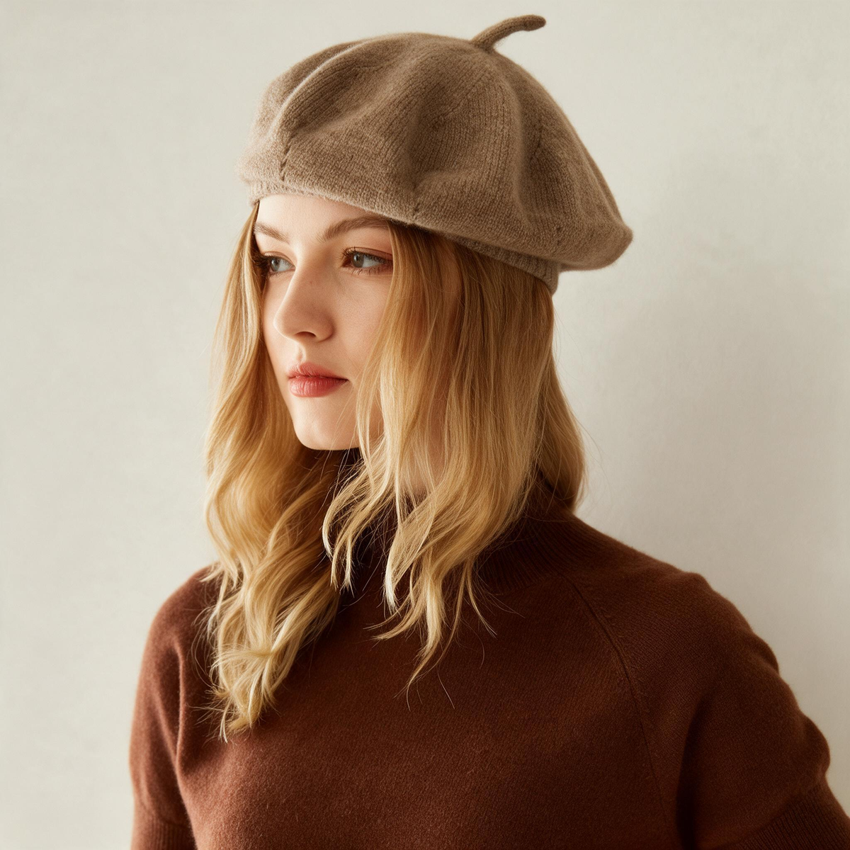 🧶 Beret | Wool-Blend | Citywear | Her Gift | Timeless French Chic