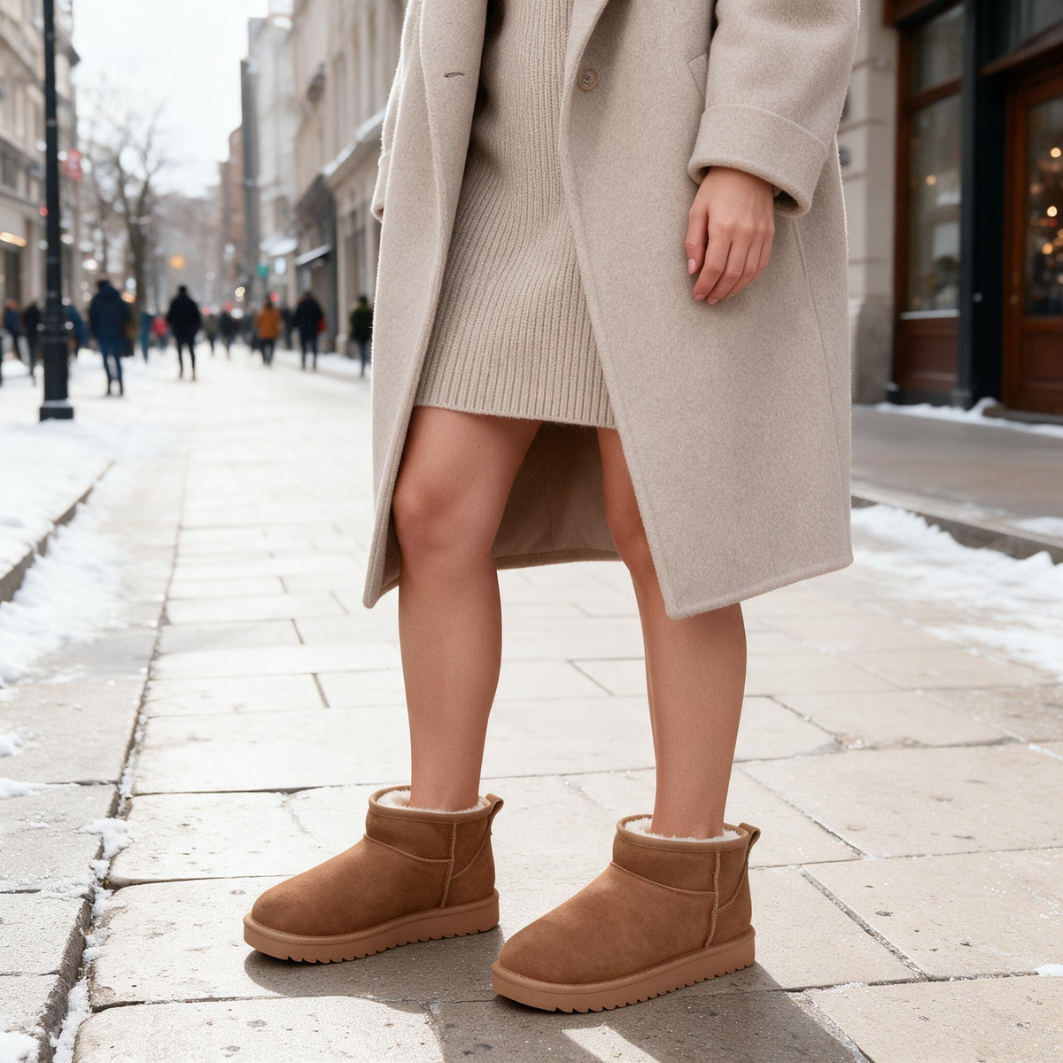 ❄️ Winter Boots | Suede-Look | Daily Gifts for Her | Plush