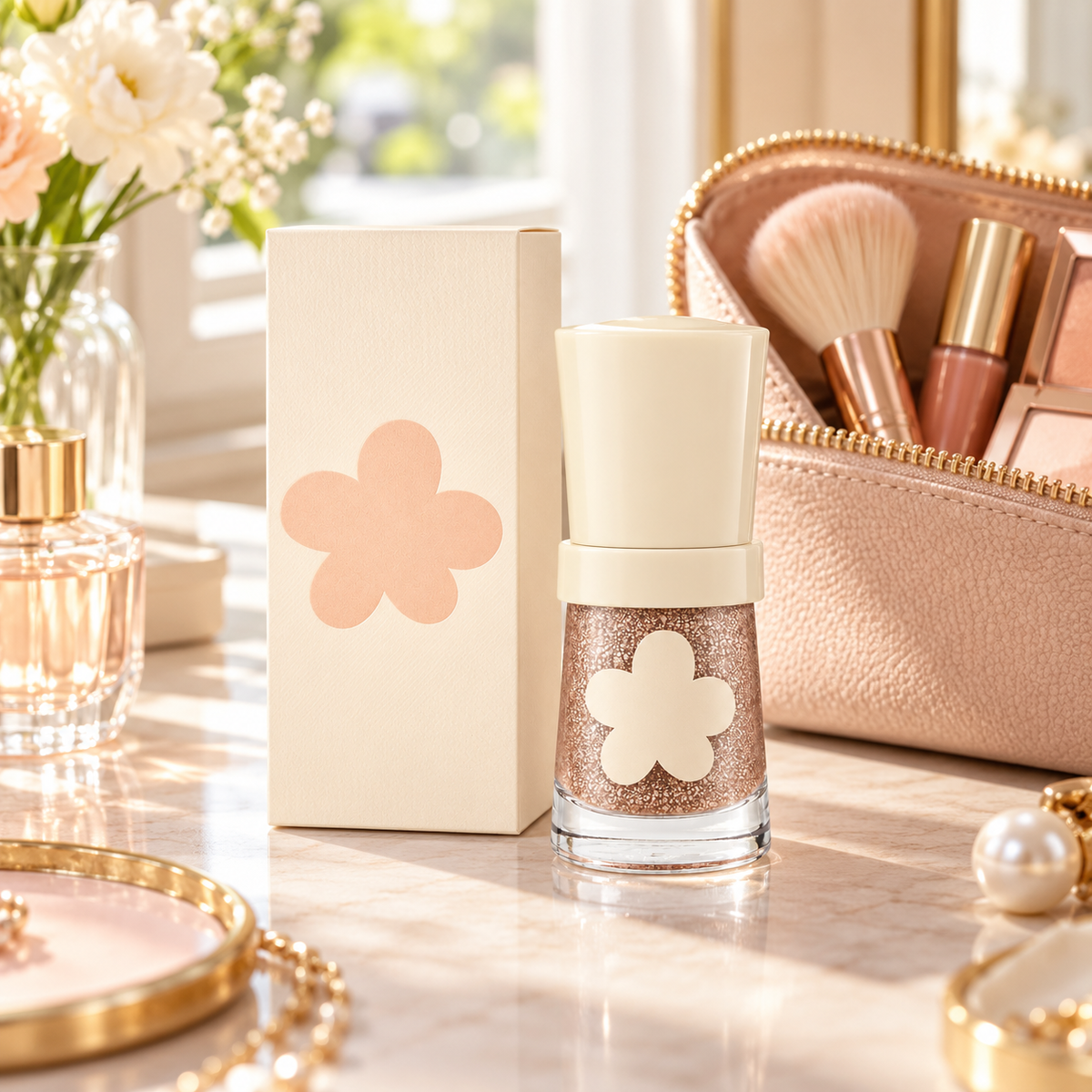 💎 Glow-Boosting | Shimmer Serum Foundation | Daily Makeup Essential | Beauty Lover Favorite