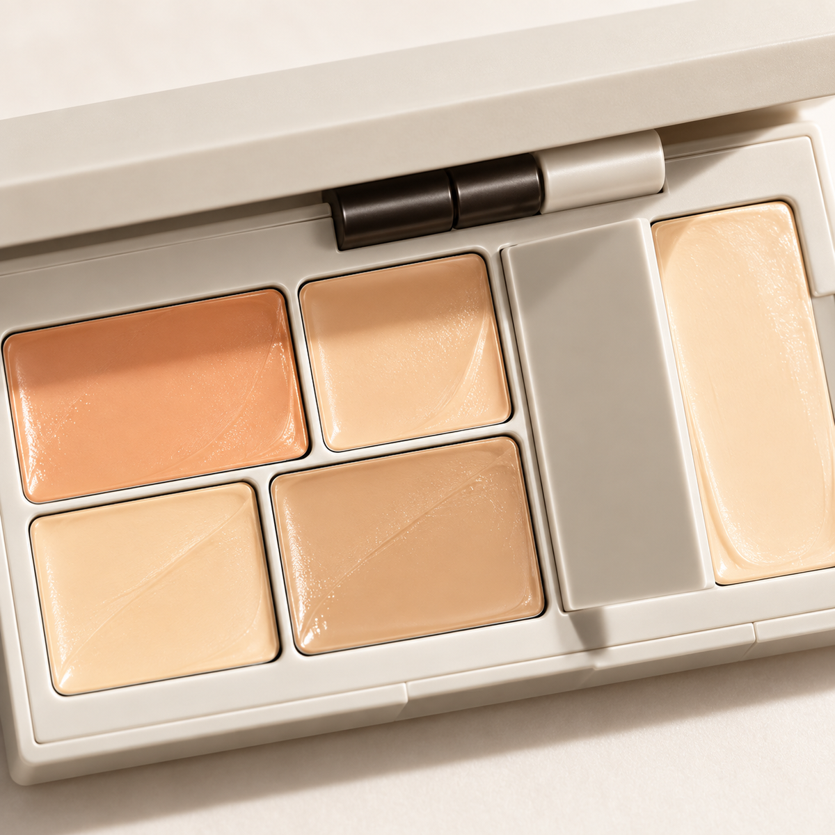 🎨 Complexion-Perfecting | Cream Concealer Palette Essentials | Seamless Sculpting Coverage