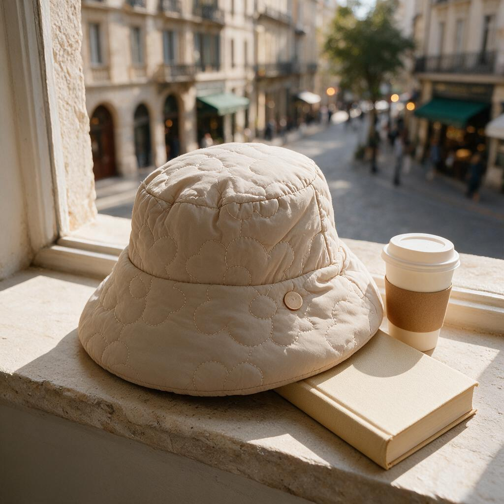 🌼 Bucket Hat | Quilted Floral Fabric | Gift for Her