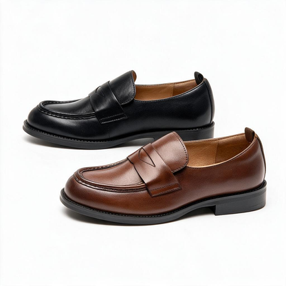 🥿 Penny Loafers | Leather-Look Office Wear | Giftable Classic Style