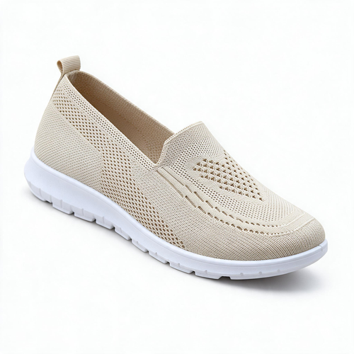 🌿 Slip-On Shoes | Breathable Knit | Everyday Comfort for Travelers
