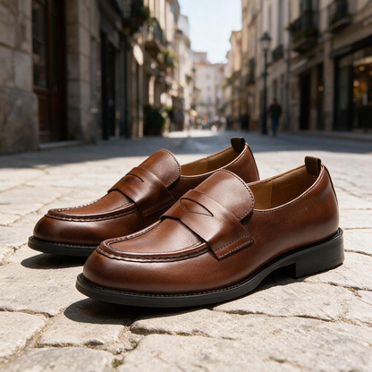 🥿 Penny Loafers | Leather-Look Office Wear | Giftable Classic Style