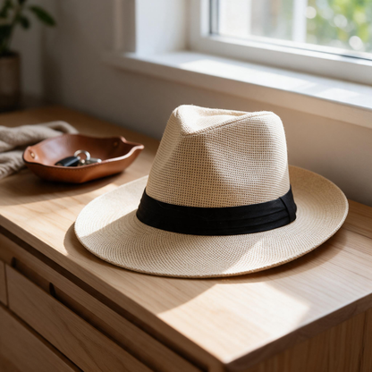 ☀️ Panama Hat | Woven Straw | Summer Chic | Her Gift