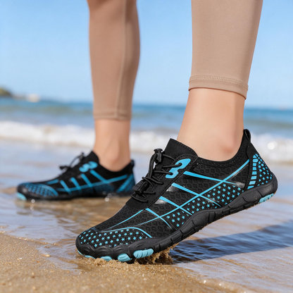 🌊 Water Shoes | Mesh Design | Beach Gift | Aqua Accents