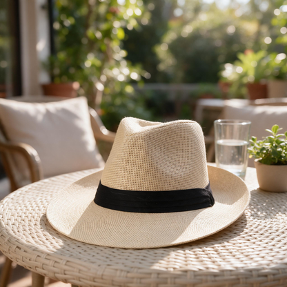 ☀️ Panama Hat | Woven Straw | Summer Chic | Her Gift