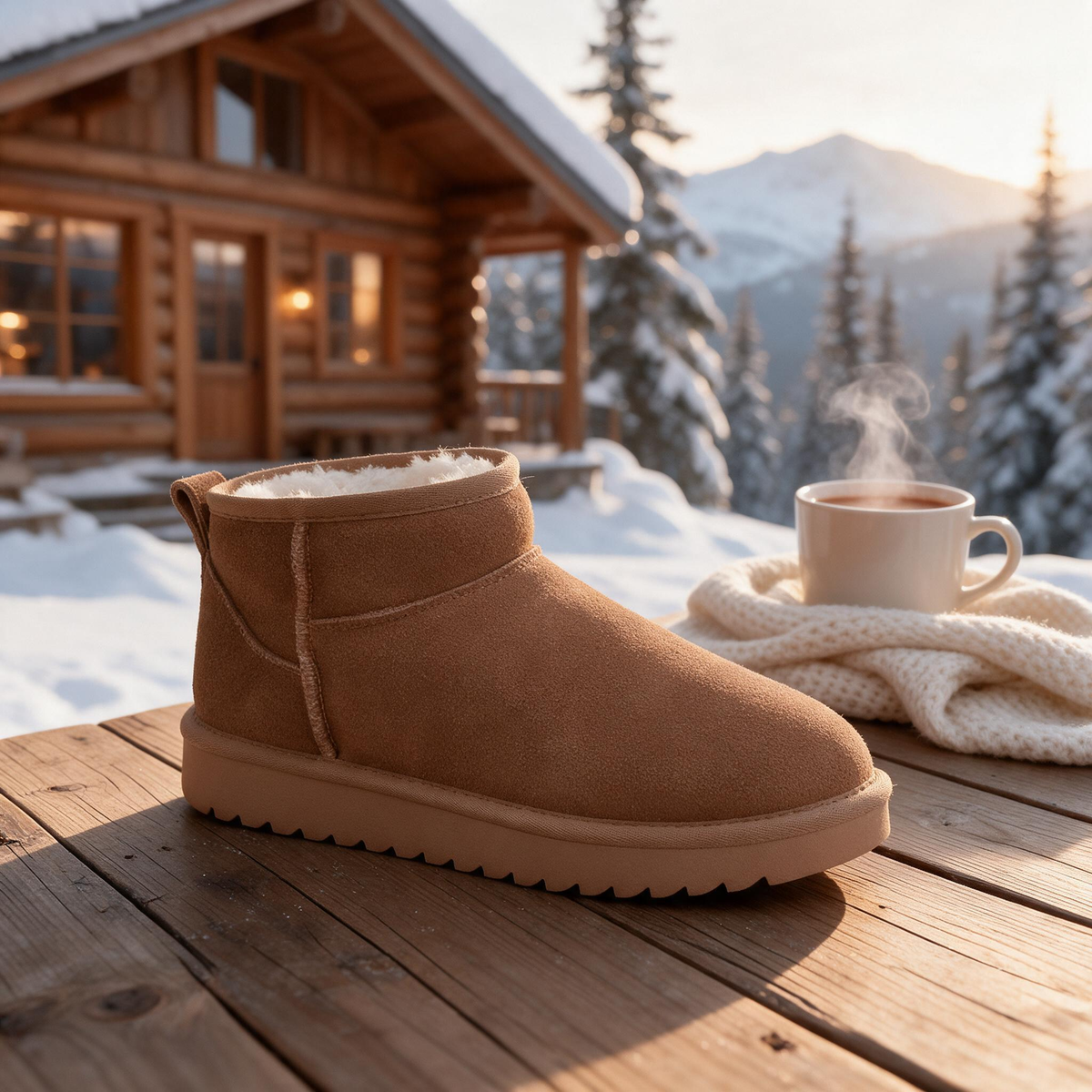 ❄️ Winter Boots | Suede-Look | Daily Gifts for Her | Plush