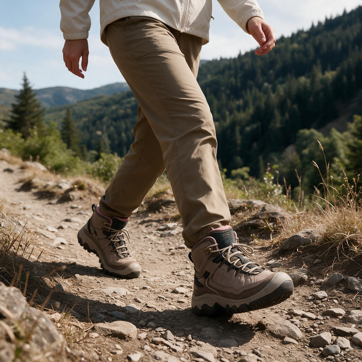 🥾 Hiking Boots | Layered Upper | Trail Ready | Hiker Gift