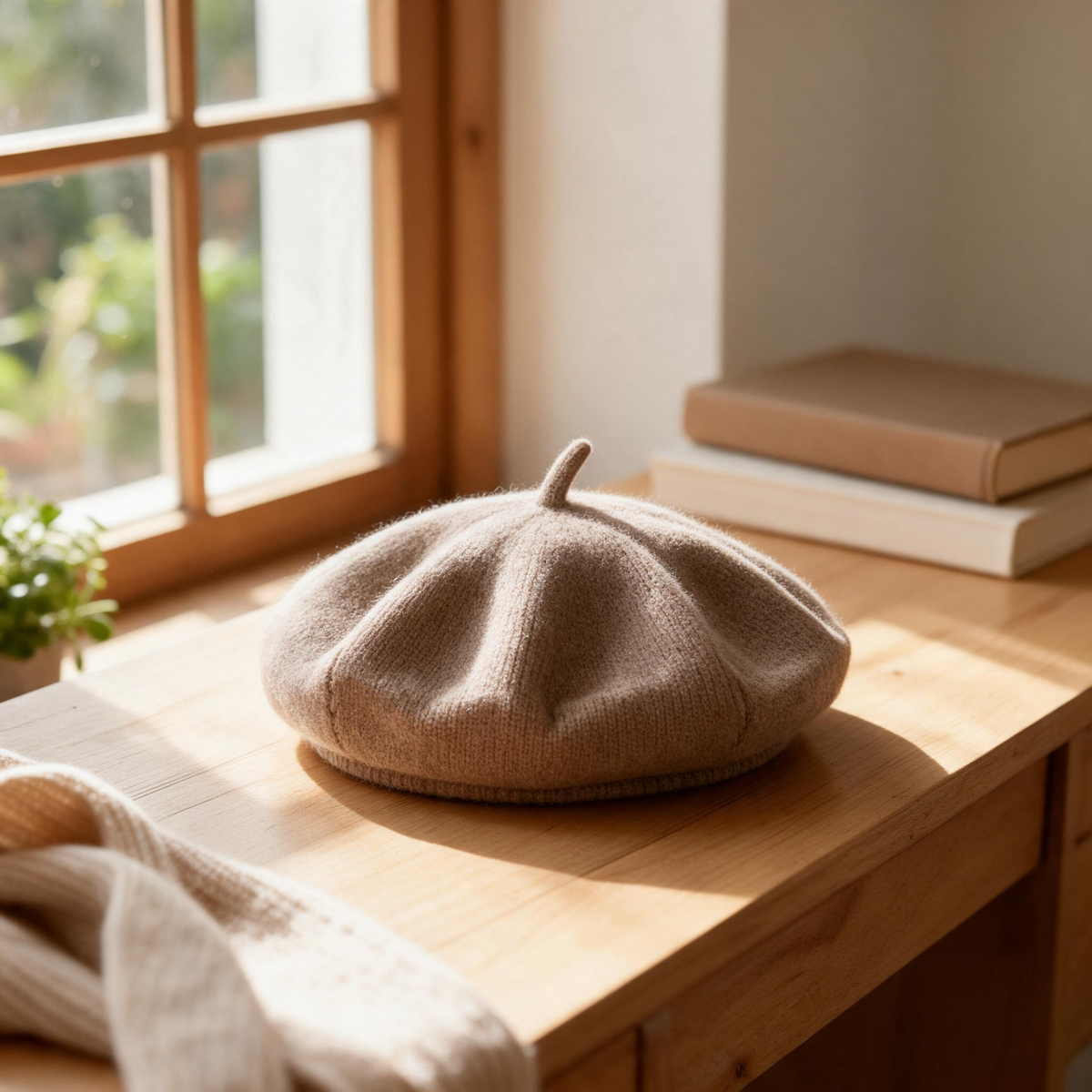 🧶 Beret | Wool-Blend | Citywear | Her Gift | Timeless French Chic