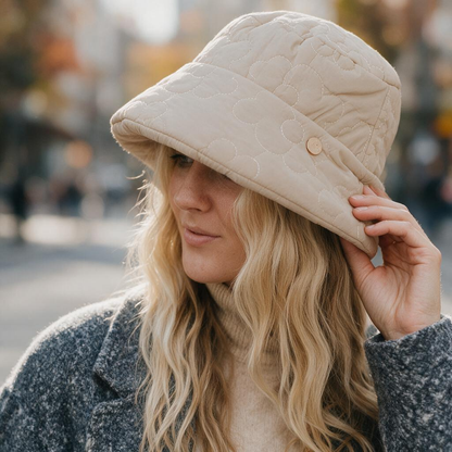 🌼 Bucket Hat | Quilted Floral Fabric | Gift for Her