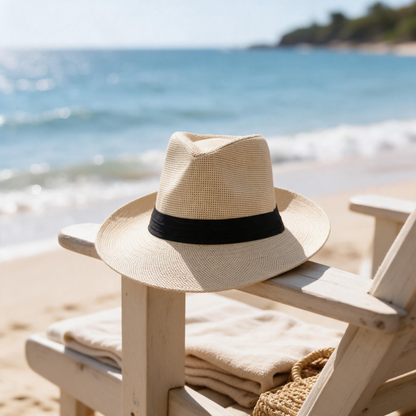 ☀️ Panama Hat | Woven Straw | Summer Chic | Her Gift